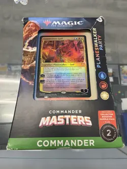 Magic: The Gathering Commander Masters Commander Deck - Planeswalker Party NEW 195166234359 - Image 2