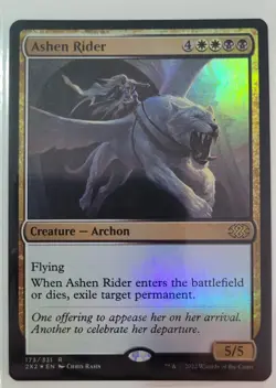Ashen Rider FOIL 173 Double Masters 2022 2X2 MINT MTG - Image 1