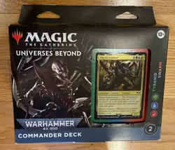MTG Warhammer 40,000 Commander Deck Tyranid Swarm Sealed Magic the Gathering - Image 2
