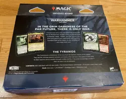 MTG Warhammer 40,000 Commander Deck Tyranid Swarm Sealed Magic the Gathering - Image 3