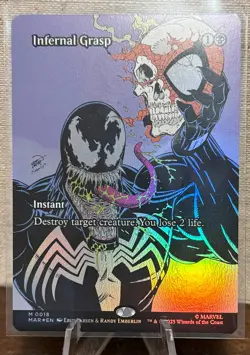 Infernal Grasp M0018 Foil Magic The Gathering Spider-man - Image 1