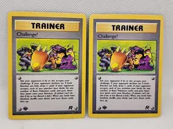 Challenge! 74/82 - 1ST EDITION - 2000 Team Rocket Set - Pokemon X2 - Image 1
