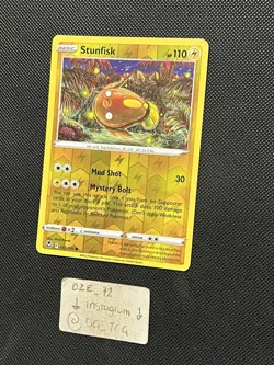 Pokemon Silver Tempest - Stunfisk - 055/195 - Reverse Holo - M/NM - Image 4