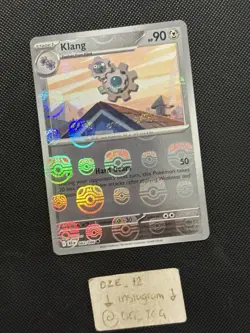 Pokemon Black Bolt - Klang - 062/086 - MASTERBALL HOLO - MINT - Image 3