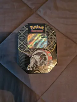 Pokemon TCG Scarlet & Violet Paldean Fates Iron Treads EX Tin *Factory Sealed* - Image 1