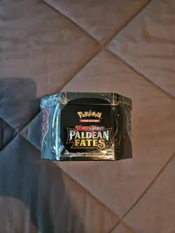 Pokemon TCG Scarlet & Violet Paldean Fates Iron Treads EX Tin *Factory Sealed* - Image 3