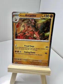 Pokemon TCG Hisuian Arcanine 100/167 Cosmos Holo Twilight Masquerade NM/M Rare - Image 2
