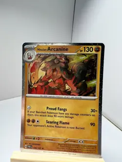 Pokemon TCG Hisuian Arcanine 100/167 Cosmos Holo Twilight Masquerade NM/M Rare - Image 3
