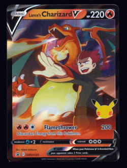 Pokemon TCG: Sword & Shield - Lance's Charizard V SWSH133 SWSH Promo NM 3 - Image 1