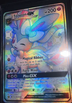 Sylveon GX SV76/SV94 - Hidden Fates: Shiny Vault Holo - Pokemon TCG 2019 - Image 1
