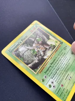 Pokemon TCG Giovanni's Pinsir Gym Challenge 24/132 Regular Rare HP. - Image 3