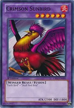 1x Crimson Sunbird - Unlimited NM Eng YuGiOh - Cosmo Blazer - Image 1