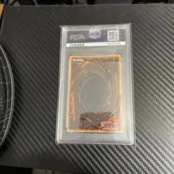 Yugioh Decode Talker TN23-EN009 Quarter Century Secret Rare PSA 9 Mint - Image 4
