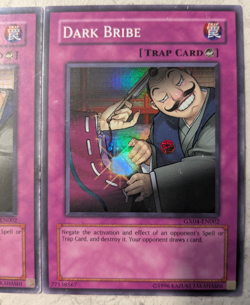 Yu-Gi-Oh! Dark Bribe (x3), Super Rare, Video Game Promo, GX04-EN002, LP - Image 4