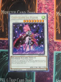 Yu-Gi-Oh! Chevalier de Fleur LED8-EN032 Rare 1st Edition NM - Image 1