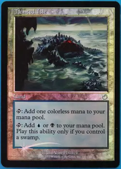 Tainted Isle FOIL Torment NM Land Uncommon MAGIC MTG CARD (ID# 490163) ABUGames - Image 1