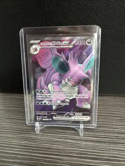 Team Rocket's Nidoking EX 116/098 SV10 Glory of TeamRocket Japanese Pokemon Card - Image 1