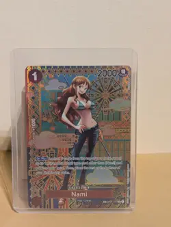 One Piece Card Game: Nami Custom Card Rare HQ Proxy Luffy OP01-016 UK - Image 1