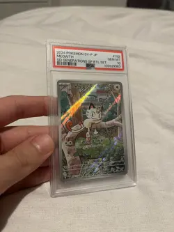 PSA 10 Meowth AR 192/SV-P Pokemon Card Starter Deck Generations Promo Japanese - Image 1