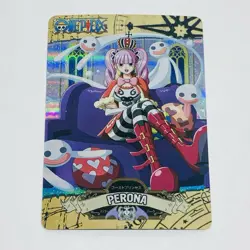 Perona - One Piece Trading Card Game Holo Foil Prism Cool Art Tc8 - Image 1