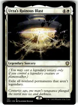 Urza's Ruinous Blast Commander: Dominaria United Regular MTG - Image 1