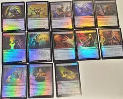 13x BLACK SWAMP FOIL Commons & Uncommons Double Masters 2022 2X2 MINT MTG EDH - Image 1