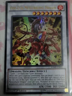 Odd-Eyes Meteorburst Dragon SDMP-EN041 Ultra Rare 1st - Image 1