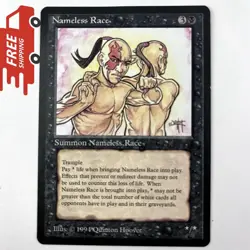 MTG Nameless Race The Dark Magic The Gathering TCG Card Shipping Included - Image 1