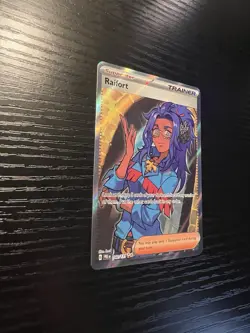Raifort Holo Prismatic Evolutions Pokemon TCG Card Ultra Rare 142/131 - Image 4
