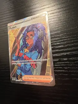 Raifort Holo Prismatic Evolutions Pokemon TCG Card Ultra Rare 142/131 - Image 5