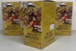 One Piece Card Game: Kingdoms of Interigue OP-04 JAPANESE Booster Box US Seller - Image 3