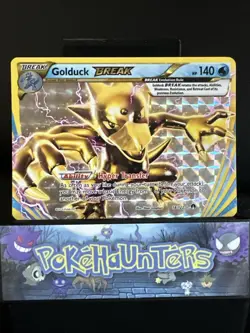 Pokemon Card Golduck Break 18/122 XY BreakPoint Ultra Rare Near Mint - Image 1
