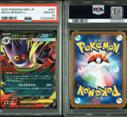 PSA 10 SEQ MEGA Gengar ex 003/021 Haunter 022/021 Starter Set Pokemon Card - Image 3