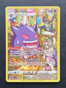 Gengar TG06/TG30 Full Art Trainer Gallery Lost Origin Pokemon Card - Pack Fresh - Image 1