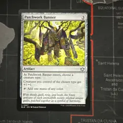x1 Patchwork Banner BLB Bloomburrow MTG 247 UNCOMMON M/NM Magic - Image 1