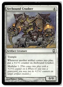 MTG Arcbound Crusher - Darksteel Heavily Played English - Image 1