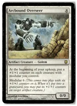 MTG Arcbound Overseer - Darksteel Heavily Played English - Image 1