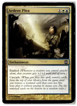 MTG Ardent Plea - Alara Reborn Heavily Played English - Image 1