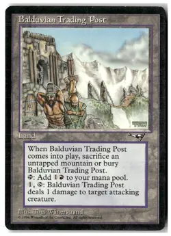 MTG Balduvian Trading Post - Alliances Heavily Played English - Image 1
