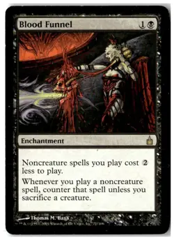 MTG Blood Funnel - Ravnica: City of Guilds Moderately Played English - Image 1