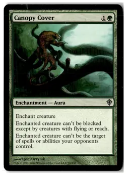 MTG Canopy Cover - Worldwake Heavily Played English - Image 1