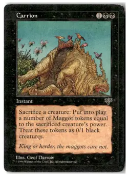 MTG Carrion - Mirage Heavily Played English - Image 1