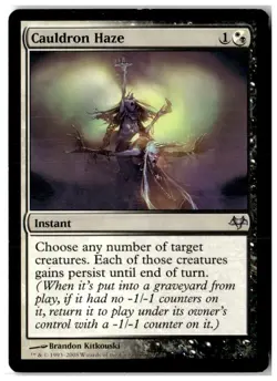 MTG Cauldron Haze - Eventide Moderately Played English - Image 1
