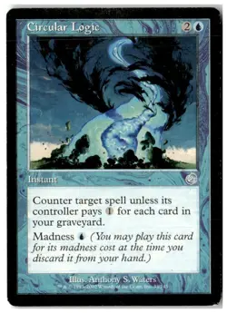 MTG Circular Logic - Torment Heavily Played English - Image 1