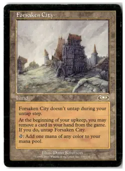 MTG Forsaken City - Planeshift Heavily Played English - Image 1