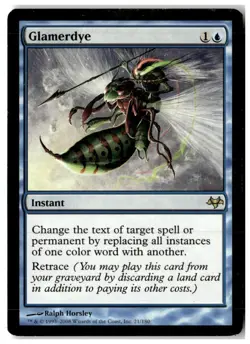 MTG Glamerdye - Eventide Heavily Played English - Image 1