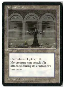 MTG Halls of Mist - Ice Age Heavily Played English - Image 1