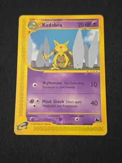 Kadabra 69/144 Skyridge Regular WOTC Vintage 2003 Pokemon TCG Light Played - Image 1