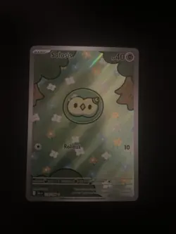 Pokemon TCG Solosis 118/086 English Illustration Rare Black Bolt NM Holo IR - Image 1