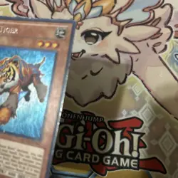Yugioh! MP Test Tiger - LCGX-EN242 - Secret Rare - 1st Edition Moderately Played - Image 5